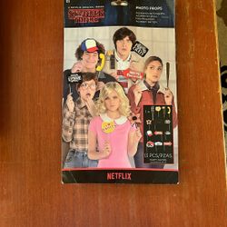 Stranger Things Photo Props Party Favors