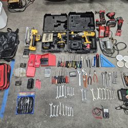 Huge Tool Garage Sale - Milwaukee Dewalt Craftsman