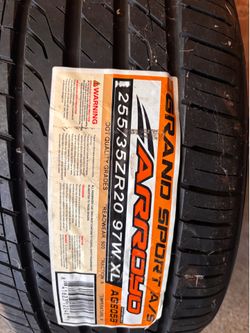 2) 255/35ZR20 only 2 available for $140
