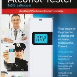 BAC T60 Alcohol Breathalyzer 
