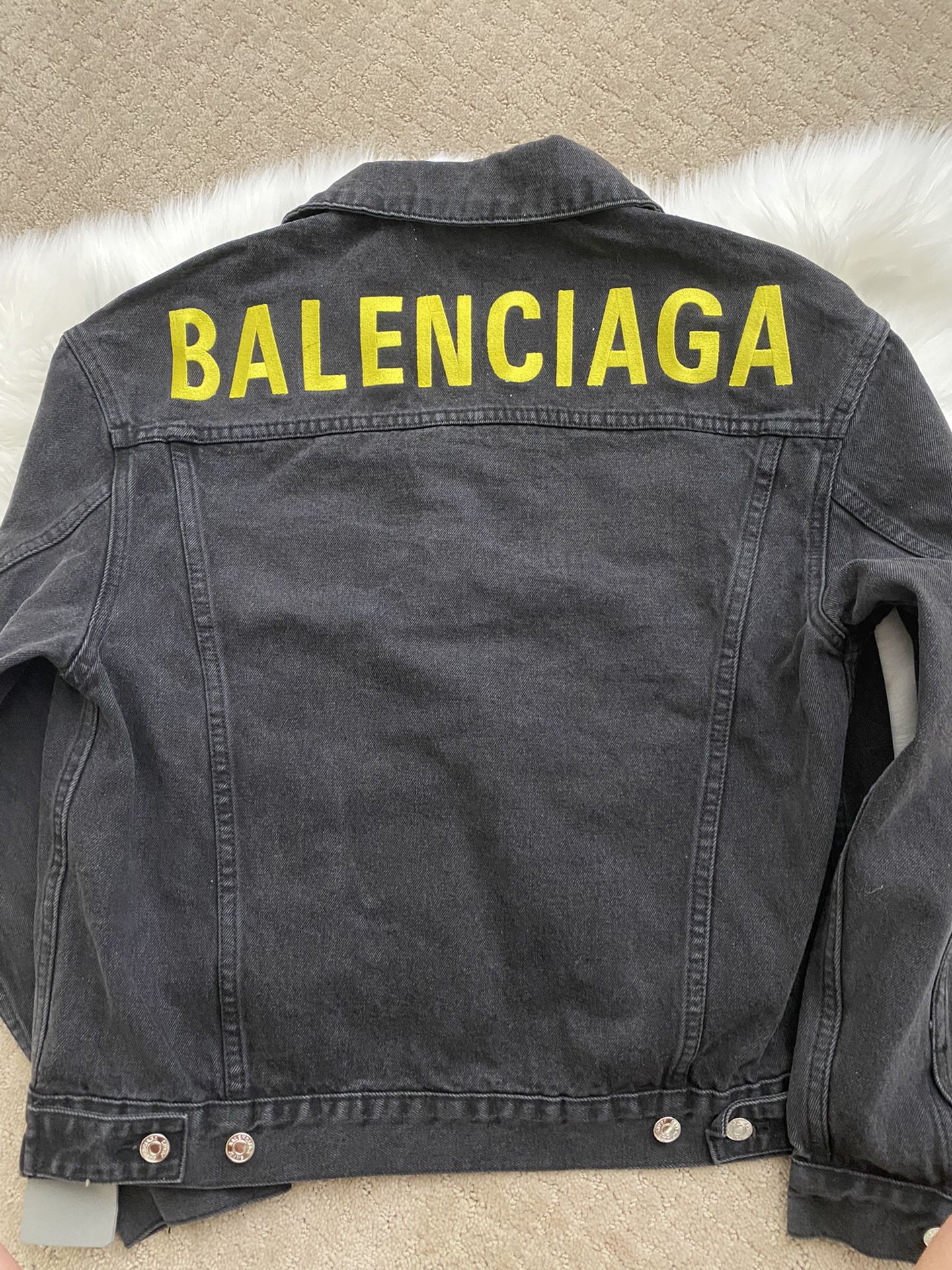 Balenciaga Oversized Denim Jacket 