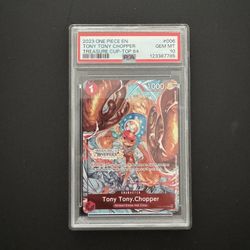 PSA 10 Tony Tony Chopper Treasure Cup