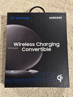 Samsung Fast Wireless Charging Convertible Pad/Stand, Black