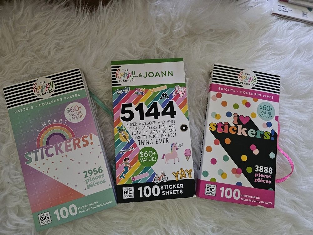 Happy Planner BIG Sticker Books