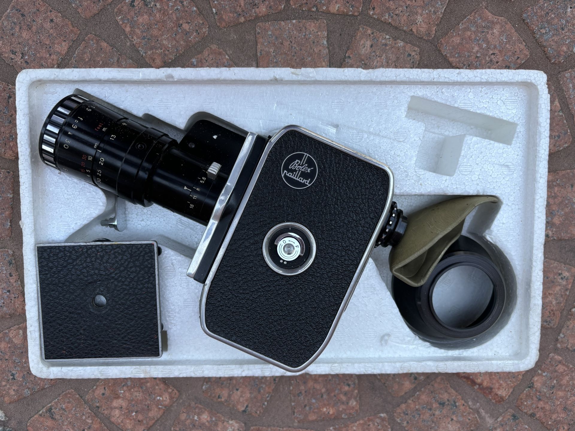 Lot 444 - A Paillard Bolex P1 Zoom Reflex cine camera