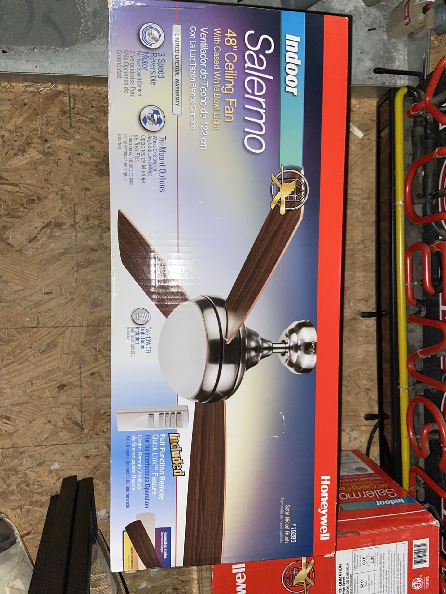 (2) 48 inch Ceiling fans
