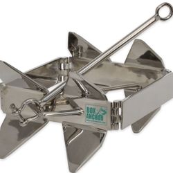 NEW THE ORIGINAL SLIDE ANCHOR STAINLESS STEEL LARGE BOX ANCHOR
