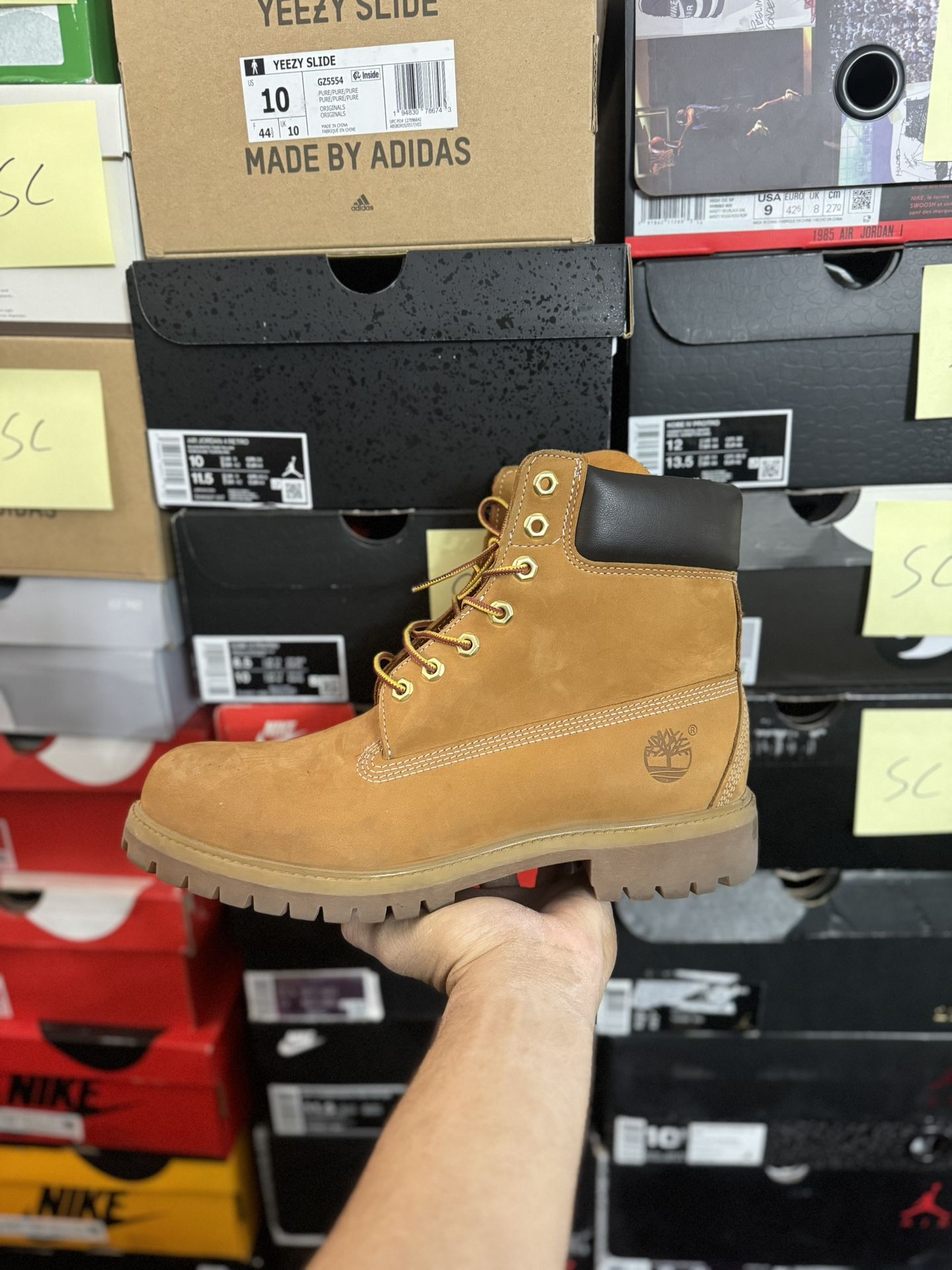 Timberland 6" Premium Waterproof Boots size 10 USED But Clean