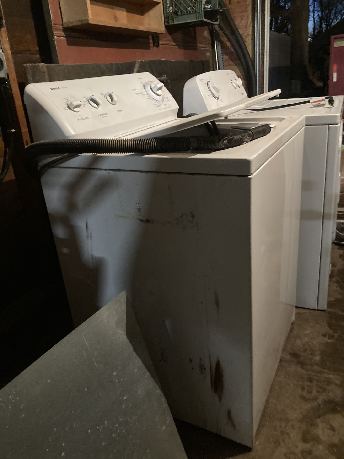 Washer and Gas Dryer