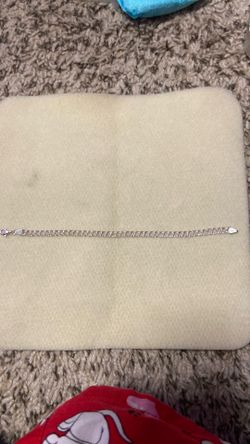 Sterling Silver Double link Charm Braclet