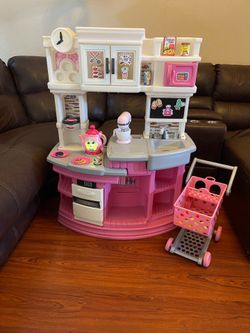 STEP2 BIG KITCHEN, SHOPPING  CART 🛒 AND ACCESSORIES