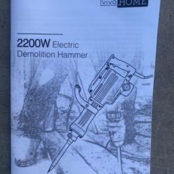 2200 W Electric Hammer 