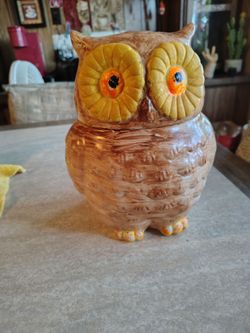 Owl Cookie Jar