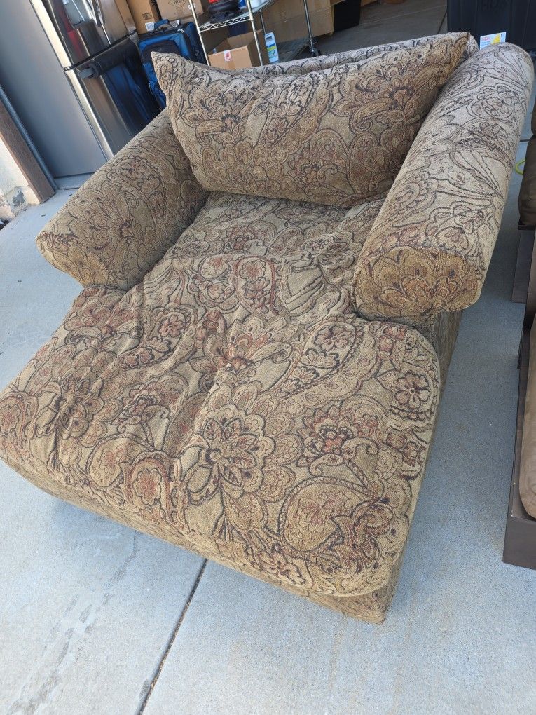 Wide Chaise Lounge Chair Furniture