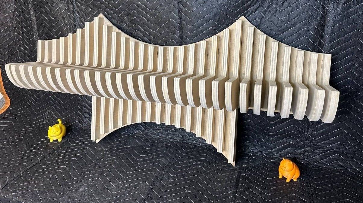 Parametric shelf