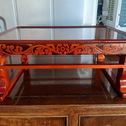 DONG WON ALL WOOD KOREAN TABLE. PRICED TO SELL $140. LIKE NEW! I-17 & THUNDERBIRD RD.