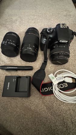 Canon EOS T3 camera bundle
