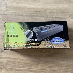 3 Fans Aquarium Chiller Fish Tank Fan Aquarium Cooling Fan, 1 Yr Warranty