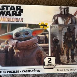 Star Wars The Mandalorian 3D Puzzle Set 