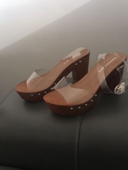 Sandalia Transparente