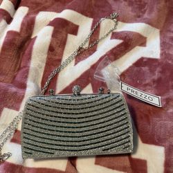 Brand New Silver Purse 20.00