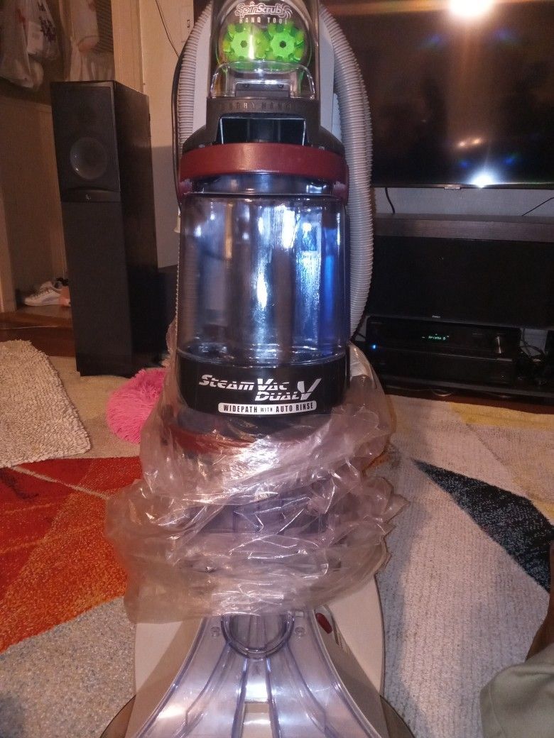 Hoover SteamVac DUAL V. Widepath With Auto Rinse NEW Open Box