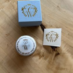 The Royal Collection Trinket Box, Bone China Prince William & Catherine Wedding Trinket Box