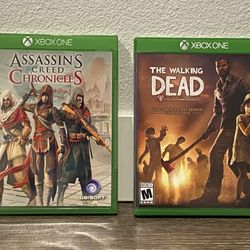 XBOX Games: The Walking Dead / Assassin’s Creed Chronicles