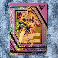 2022-23 Panini FLUX Anthony Edwards Silver Mojo Prizm Ant Man #94 Timberwolves