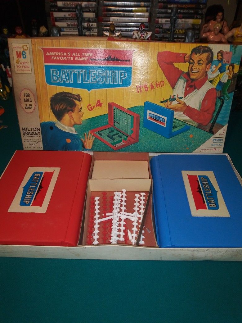 Battleship Board Game (Vintage 1967)