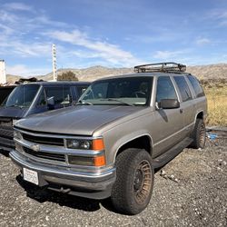 98 TAHOE NOT RUNNING FOR SALE OR TRADE 