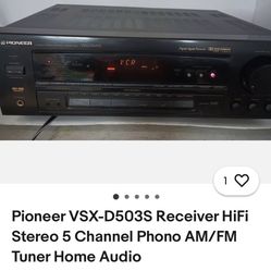 Vintage Pioneer Vsx D 503s