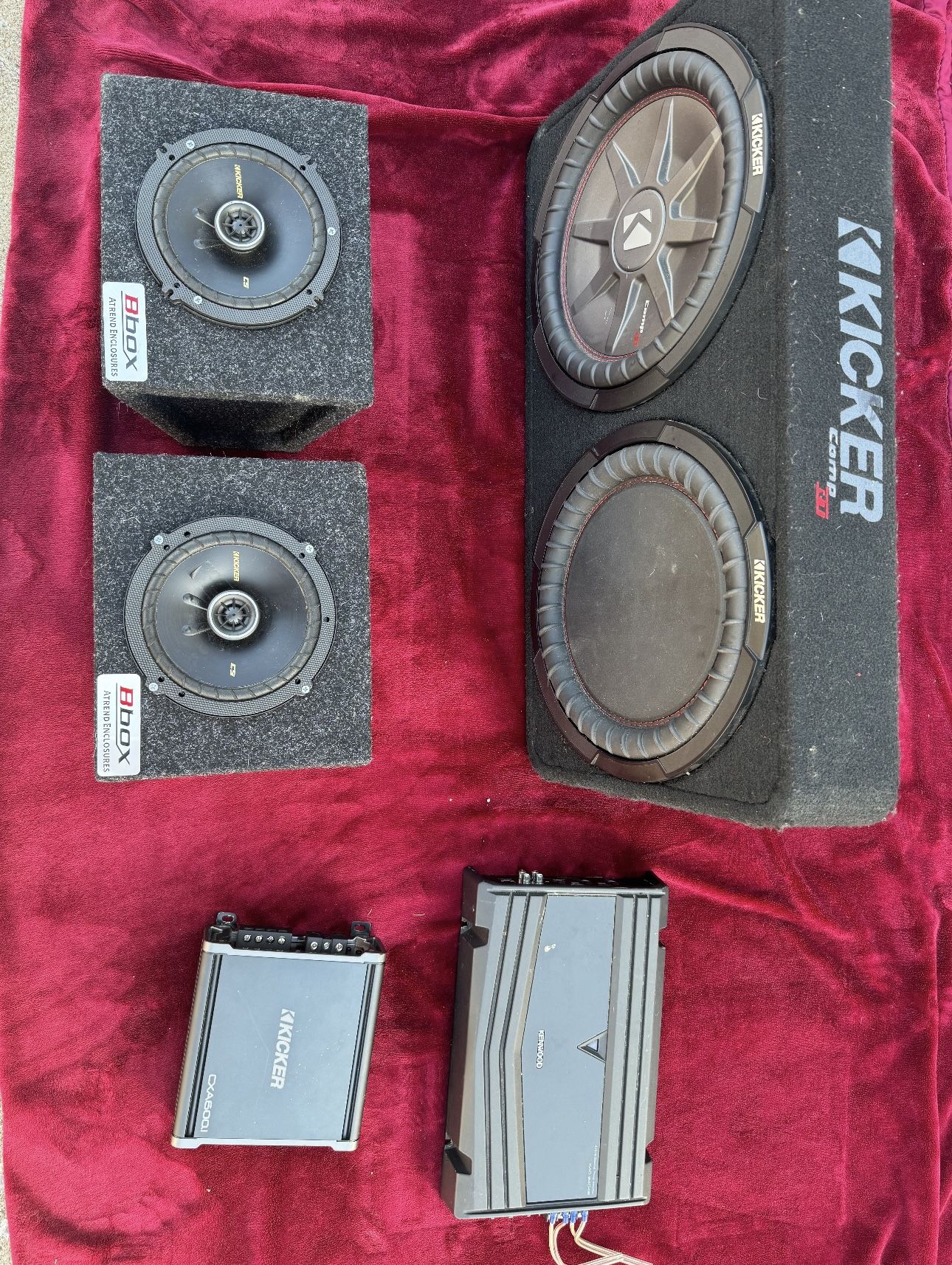 Subwoofers & Amps & Speakers