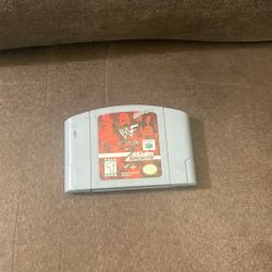 N64 Video Game Wwf Attitude $5