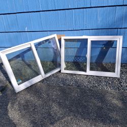 2-Vinyl Windows 36x24 Slider
