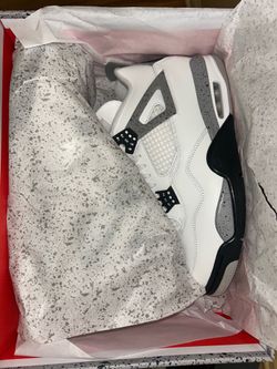 Jordan 4 Retro ‘White Cement’ Size 12