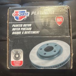 Car Quest Platinum Painted Rotors All 4 