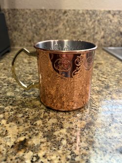 Copper Pumpkin Cup