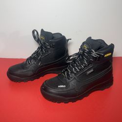 ASOLO GoreTex SKYRISER Black Leather Hiking Boots AS-500M Men 8 / womens 10