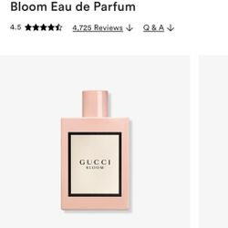 Authentic Gucci Bloom 3.3oz