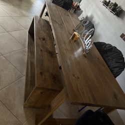 Custom Wood Dining Room Table 
