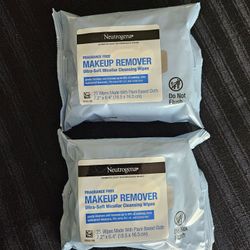$4 Each (2 Available) Neutrogena 25 Count Micellar Makeup Remover Wipes