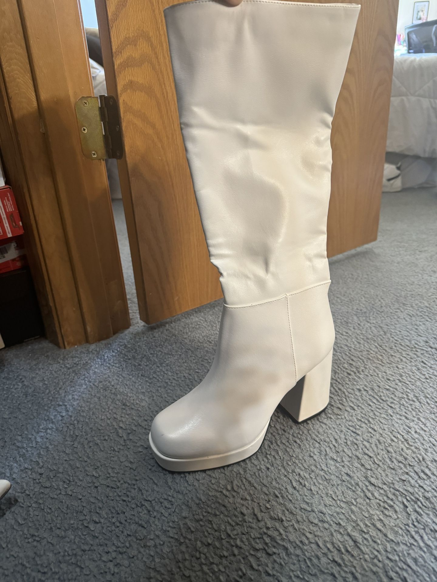 White Boots