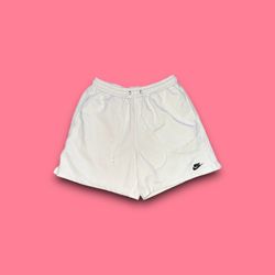 Nike Sportswear Club Fleece French Terry Flow Shorts white men’s small