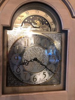 Beautiful antique grandfather clock