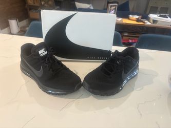11.5  Nike Air Max 2017 Black Sneakersike