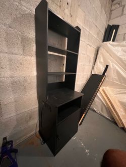 Night stand with charging station