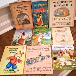 Lot Of 14 Bunny Easter Childrens Classic  Books