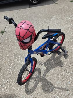 Spideman  bycicle