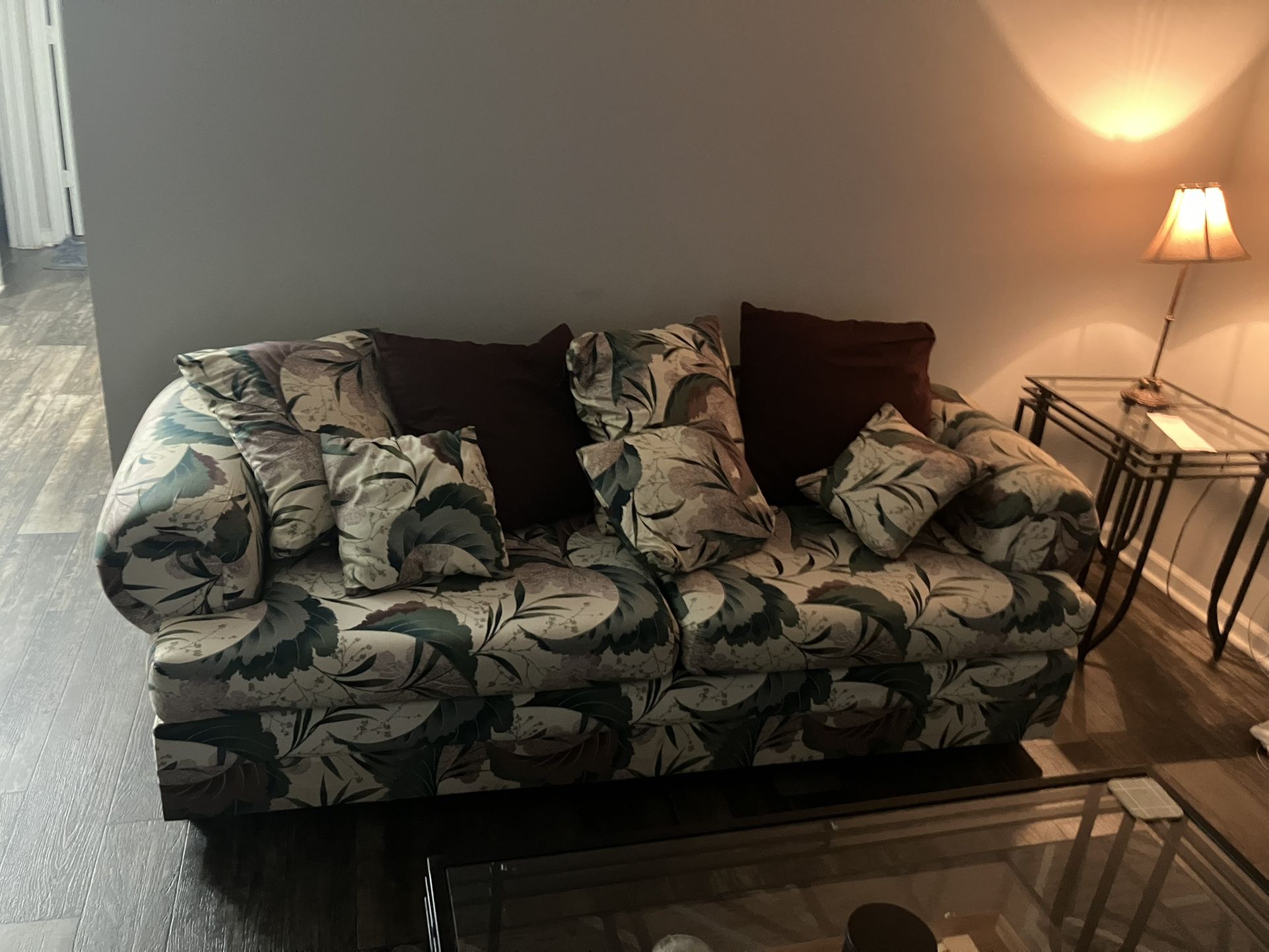 Couch With Pillows